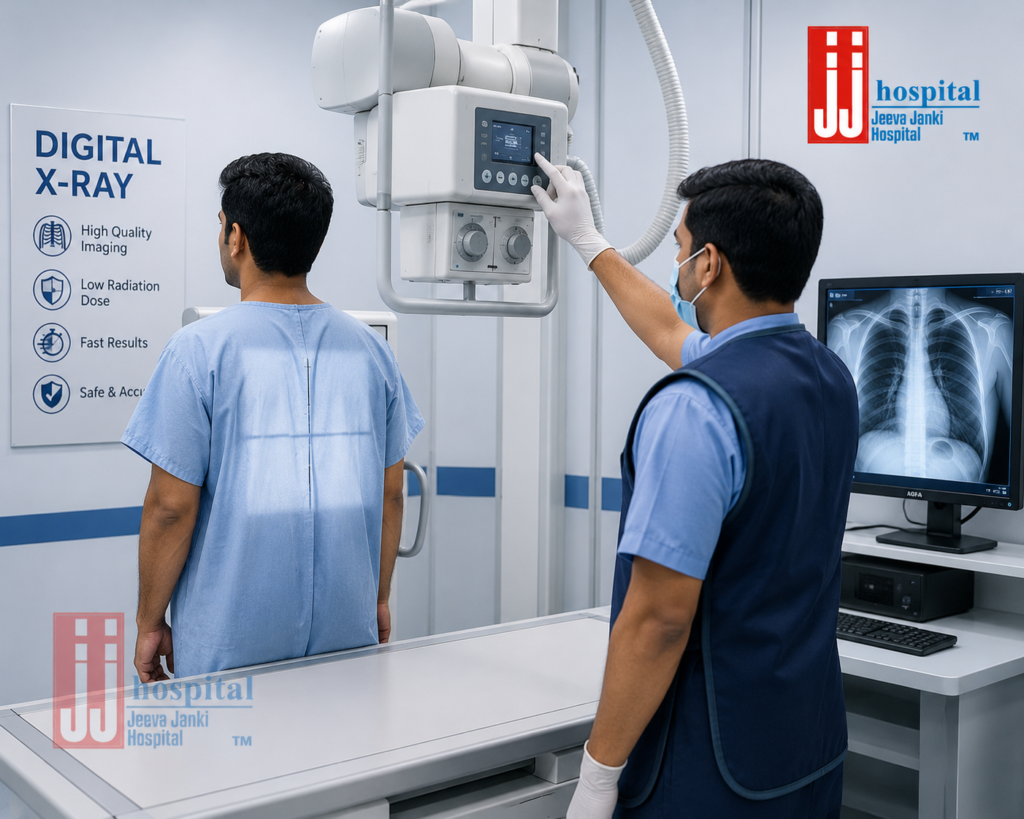 Digital X-Ray Facility at Jeeva Janki Hospital (JJ Hospital), Madurai