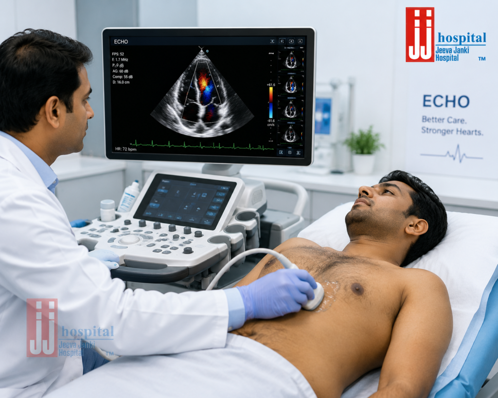 ECHO Facility at Jeeva Janki Hospital (JJ Hospital), Madurai