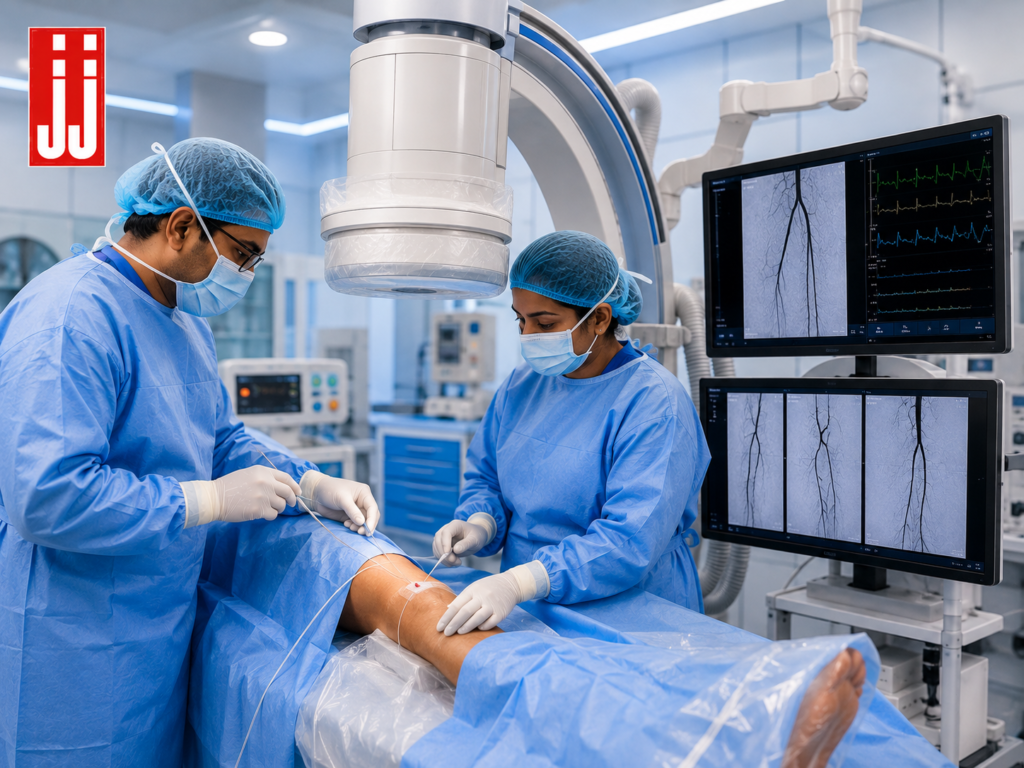 Vascular Suite at Jeeva Janki Hospital (JJ Hospital), Madurai
