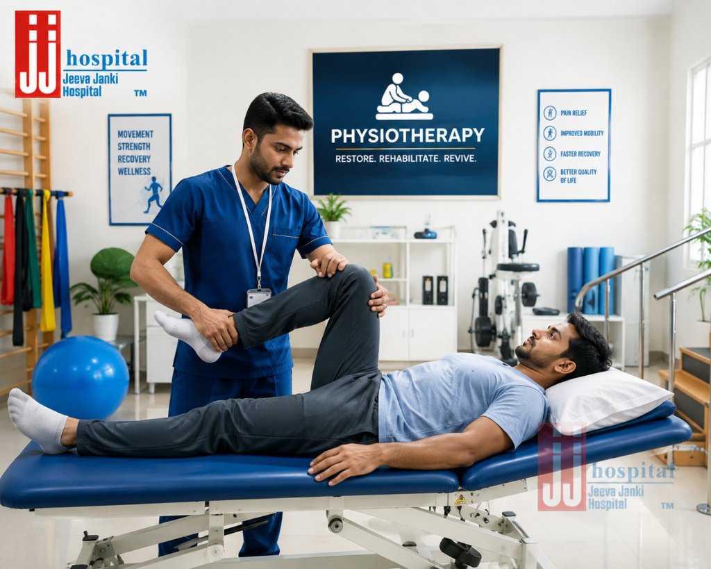 Physiotherapy Department at Jeeva Janki Hospital Madurai