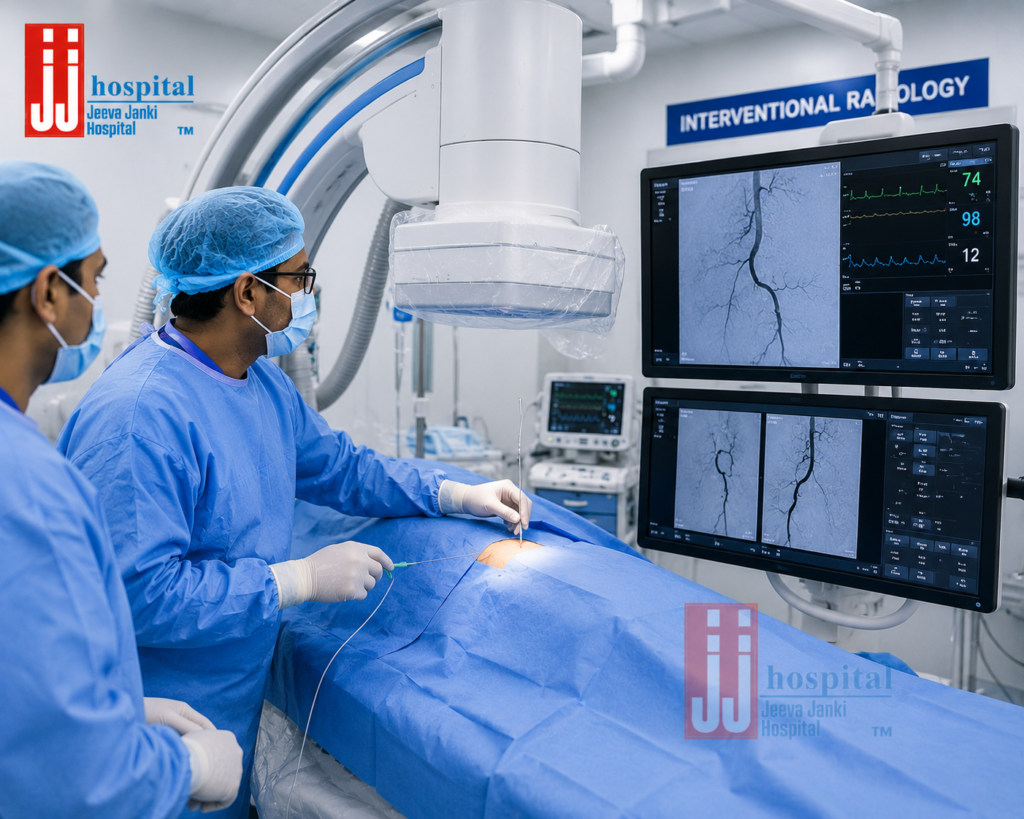 Interventional Radiology Facility at Jeeva Janki Hospital Madurai
